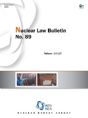 Nuclear Law Bulletin No. 89 – Volume 2012/1 – Cover