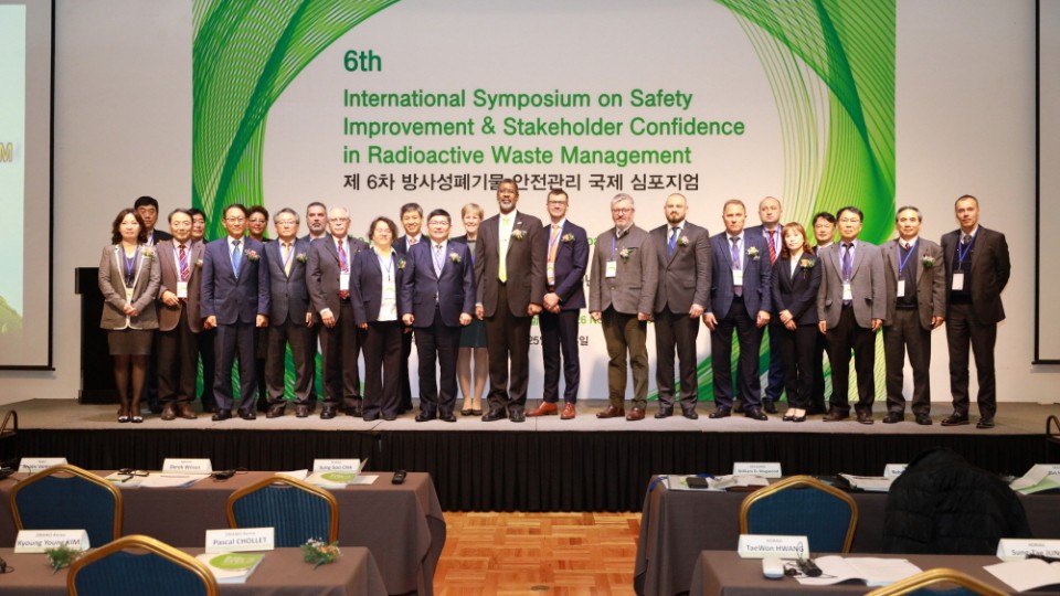 KORAD's 6th International Symposium on Safety Improvement & Stakeholder Confidence in Radioactive Waste Management, November 2019