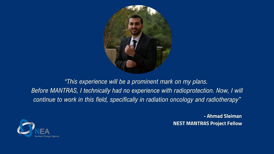 NEA NEST Fellow Ahmad Sleiman