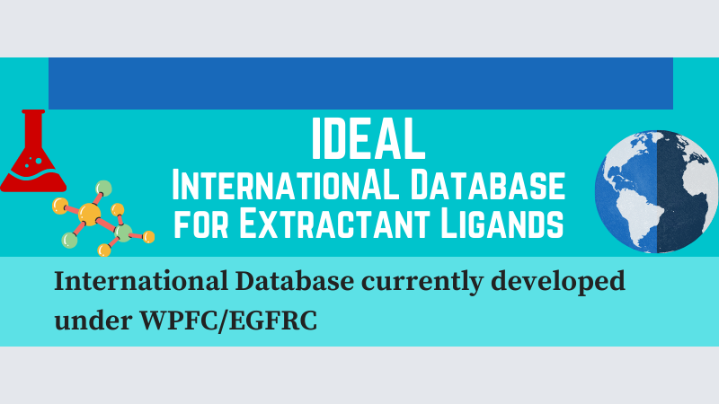 NEA Expert Group on Fuel Recycling Chemistry (EGFRC) International Database on Extractant Ligands (IDEaL)