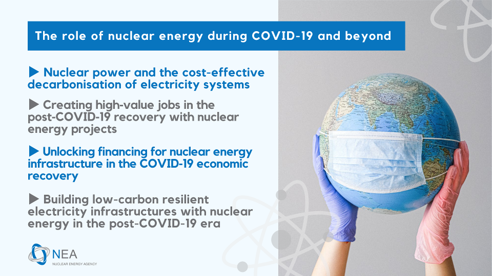 The role of nuclear energy during COVID‑19 and beyond