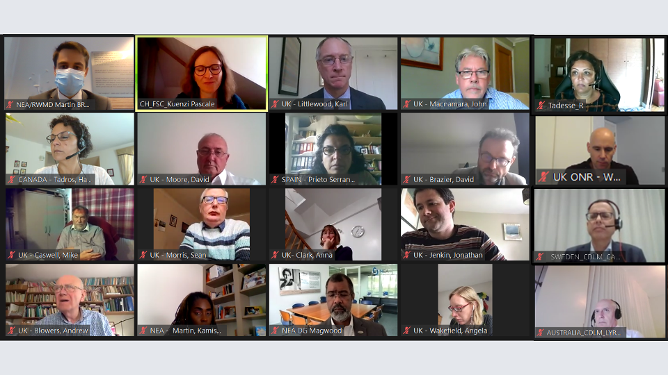 Virtual Stakeholder Confidence Workshop on the Decommissioning of Nuclear Facilities in the United Kingdom, 16 September 2020