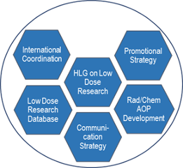 Figure - HGL on Low Dose Research, International Coordination etc.