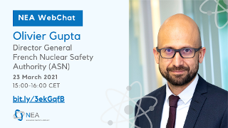 NEA WebChat with Olivier Gupta, Director General of the French Nuclear Safety Authority (ASN)