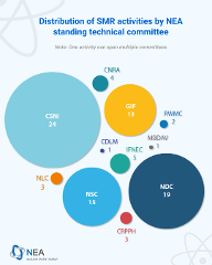 Distribution of SMR activities by committees under NEA SMR Strategy